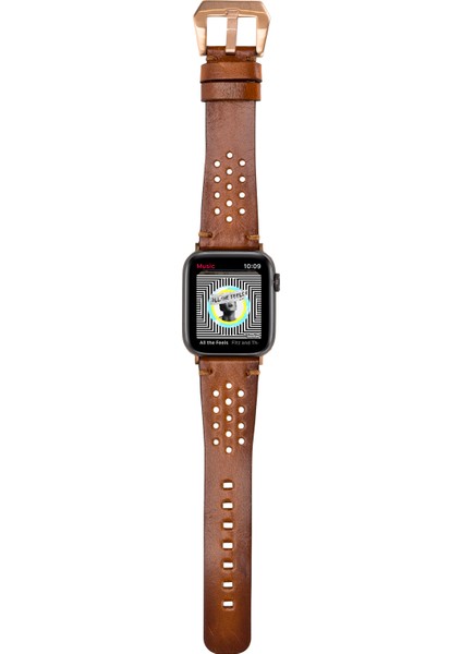 Apple Watch Uyumlu Deri Kordon Vigo 42-44-45MM RST2EF modelleri