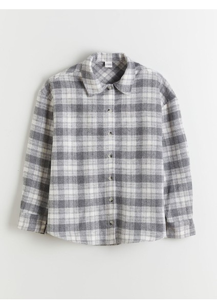 Yeni Sezon Ekose Kız Çocuk Gömlek