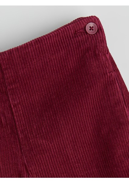 Yeni Sezon Geniş Paça Kız Çocuk Kadife Pantolon fiyatları