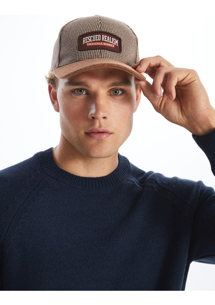 Yeni Sezon Yazı Nakışlı Erkek Kep Şapka