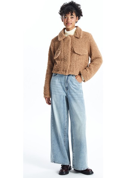 Yeni Sezon Gömlek Yaka Kadın Pelüş Ceket fiyatları