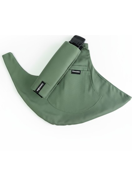 Child Carrier-10 Ay-4 Yaş(Max 18 Kg)Yeşil Çocuk Taşıyıcı|ana Kucağı-Sling-Yan Sling