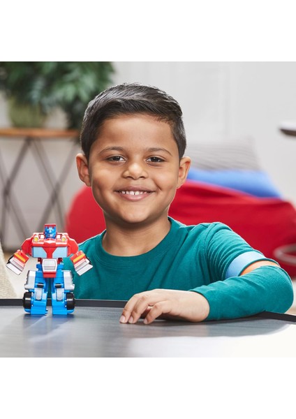 Rescue Bots Academy Optimus Prime 2-In-1 Dönüşen Robot & Kamyon Figür – 4.5 Inç – Çocuk Oyuncak Figürü (3+ Yaş) fiyatları