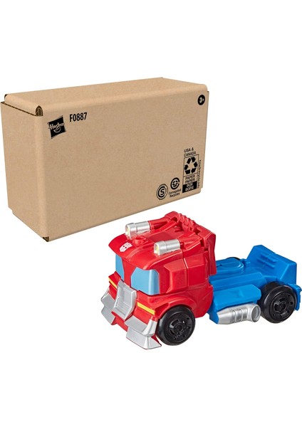 Rescue Bots Academy Optimus Prime 2-In-1 Dönüşen Robot & Kamyon Figür – 4.5 Inç – Çocuk Oyuncak Figürü (3+ Yaş) fırsatları