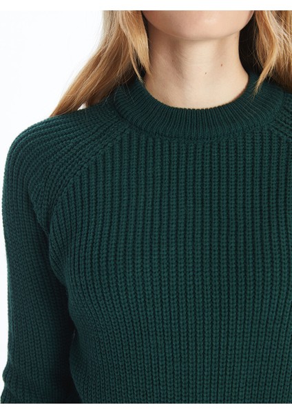 Yeni Sezon Bisiklet Yaka Düz Uzun Kollu Kadın Triko Kazak modelleri