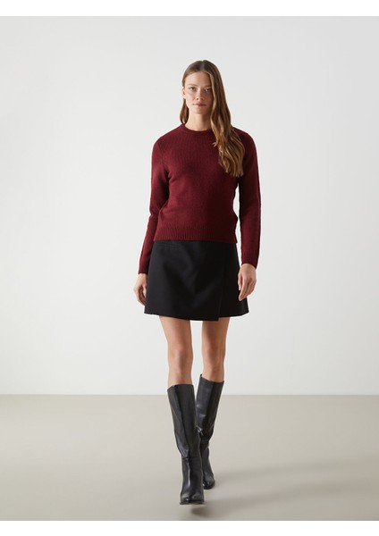 Yeni Sezon Bisiklet Yaka Kadın Triko Kazak fiyatları