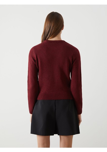 Yeni Sezon Bisiklet Yaka Kadın Triko Kazak fırsatları