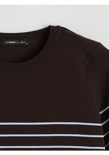 Yeni Sezon Bisiklet Yaka Çizgili Kadın Triko Kazak fiyatları