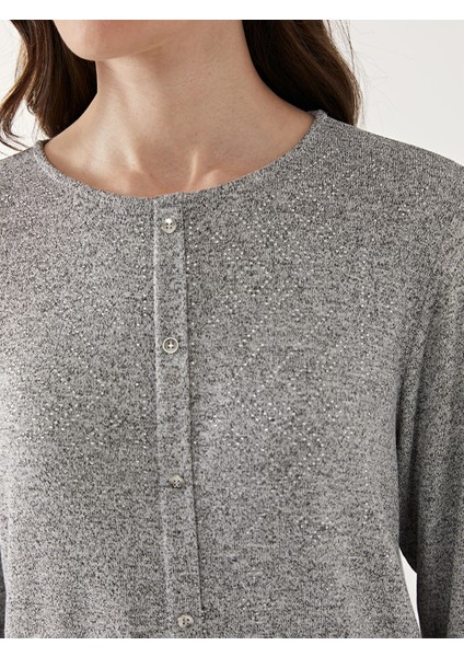 Yeni Sezon Bisiklet Yaka Taşlı Kadın Bluz fırsatları