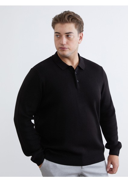 Yeni Sezon Polo Yaka Erkek Triko Kazak