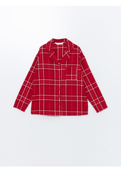 Yeni Sezon Gömlek Yaka Ekose Kadın Pijama Takımı indirimleri