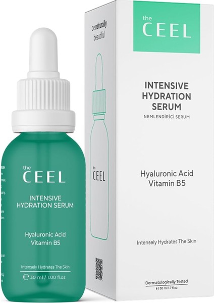 The Ceel Yoğun Nemlendirici ve Onarıcı Serum Hyaluronıc Acıd, Sodium Pca, Panthenol B5 Etkili 30 ml