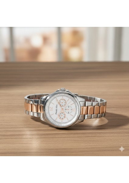 Kadın Kol Saati Gümüş Renk, Gümüş Kadran - Şık Metal Kordon, 2 Yıl Garantili fiyatları