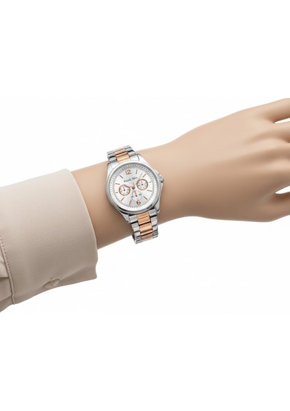 Kadın Kol Saati Gümüş Renk, Gümüş Kadran - Şık Metal Kordon, 2 Yıl Garantili modelleri