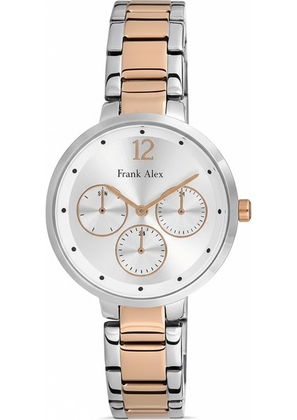 Kadın Kol Saati Gümüş Renk, Gümüş Kadran - Şık Metal Kordon, 2 Yıl Garantili