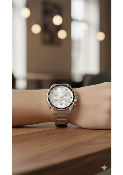 Erkek Kol Saati Gümüş Renk, Metalik Kadran - Şık Metal Kordon, 2 Yıl Garantili modelleri