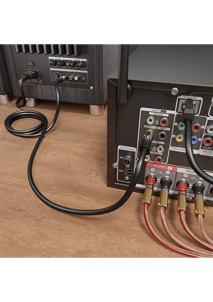 – 3m – Cinch Derin Bas Hoparlör Kablosu, 1x1 Cinch/rca, Ses/ /video (Koaksiyel Kablo, Rca Fişi/fiş, Amplifikatör/hifi, Ses Sinyali Veya Kompozit Video Için, 75 Ohm, Siyah) modelleri