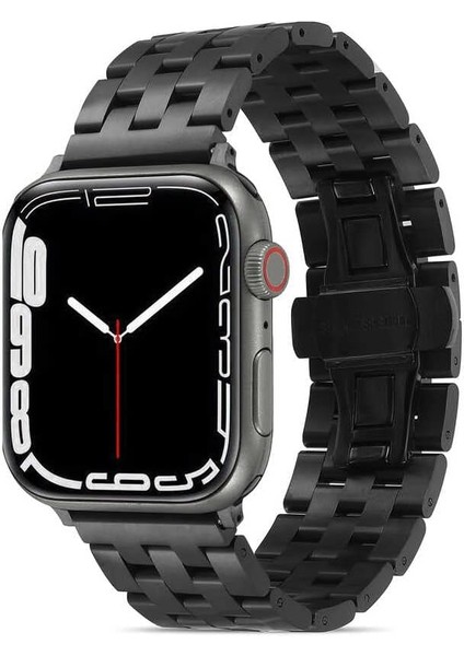 Ile Uyumlu 42MM Krd-20 Metal Kordon Siyah