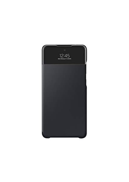 Galaxy A72 Smart S-View Cüzdan Kılıf - Siyah modelleri