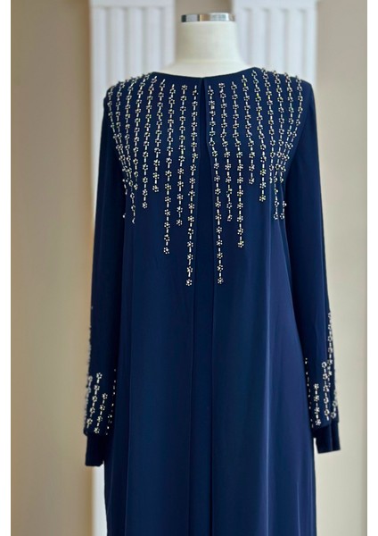 Azra Abiye Elbise Lacivert fiyatları