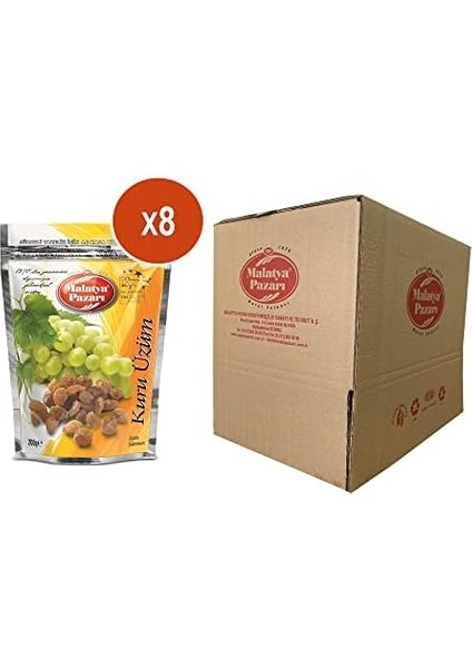 Malatya Pazarı Murat Palancı Kuru Üzüm, 200GR, 8&apos;li fiyatları