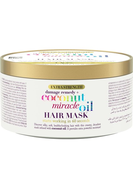 Ogx Coconut Miracle Oil Saç Maskesi, 300 ml