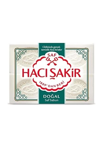 Hacı Şakir Doğal Geleneksel Beyaz Sabun (4 x 200 G) fiyatları