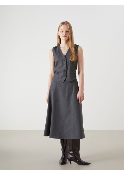 Yeni Sezon V Yaka Kadın Klasik Yelek fiyatları