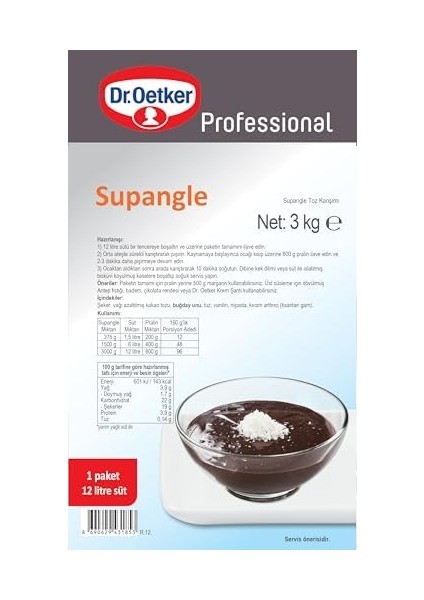 Dr. Oetker Supangle 3 kg