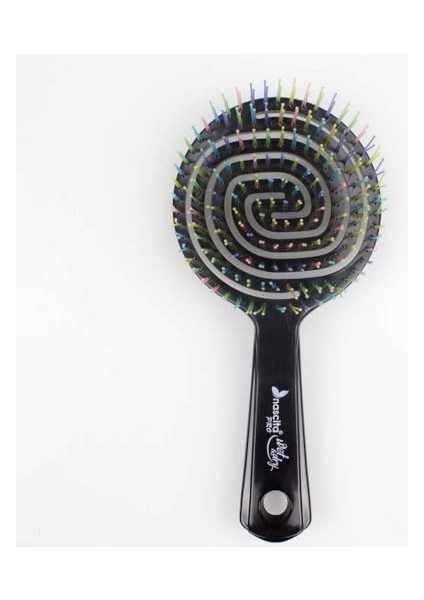 Nascita Nascita Pro Üç Boyutlu Oval Saç Fırçası-05 Siyah 1 Paket(1 x 1 Adet)