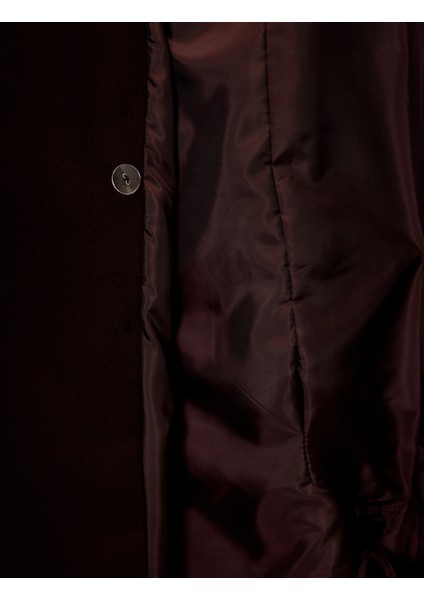 Kemerli Kaban Kaşe Kruvaze Cepli Uzun Kollu fırsatları