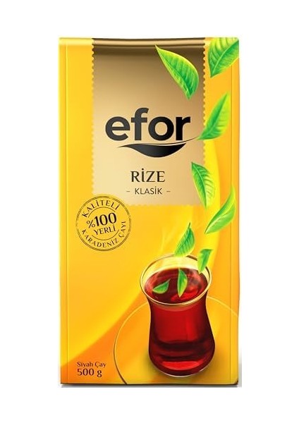 Efor Rize Klasik Dökme Çay 500 G