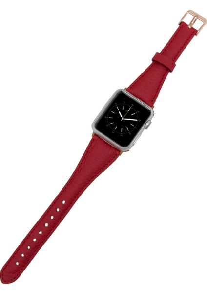 Apple Watch Uyumlu Deri Kordon 42-44-45MM Slim Erc2 modelleri