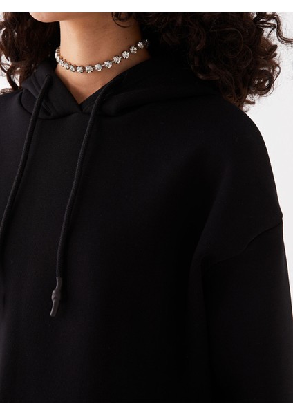 Yeni Sezon Düz Oversize Kadın Hoodie fırsatları
