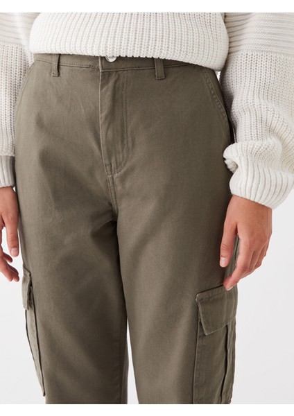 Yeni Sezon Standart Fit Kadın Kargo Pantolon fiyatları
