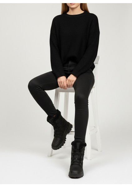 Snora Termal Taban Kürklü Kadın Kar Botu, Su Geçirmez Kalın Taban Kışlık Outdoor Bot modelleri