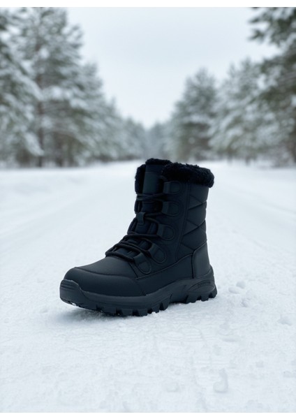 Snora Termal Taban Kürklü Kadın Kar Botu, Su Geçirmez Kalın Taban Kışlık Outdoor Bot indirimleri