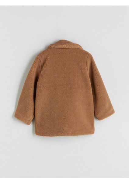 Yeni Sezon Kız Çocuk Pelüş Kaban fırsatları