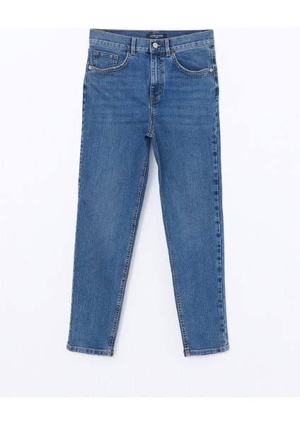 Yeni Sezon Mom Fit Kadın Jean Pantolon indirimleri