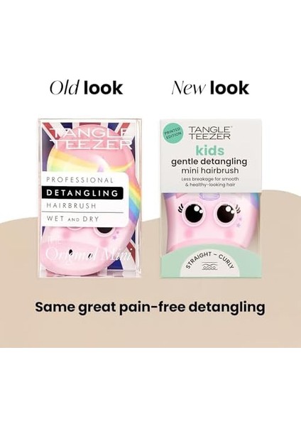 Tangle Teezer Tarak Original Mini Pembe Unicorn Çocuk Saç Fırçası