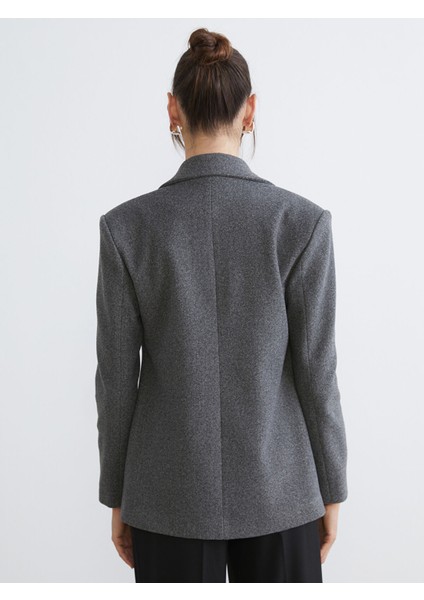 Yeni Sezon Kruvaze Yaka Kadın Kaşe Blazer Ceket indirimleri