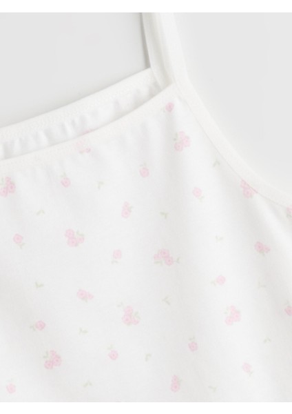 Yeni Sezon Kare Yaka Kız Çocuk Atlet modelleri