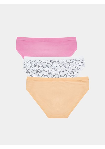 Yeni Sezon Baskılı Bikini Külot 3'lü fiyatları