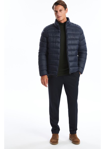 Yeni Sezon Standart Kalıp Dik Yaka Erkek Şişme Mont fiyatları