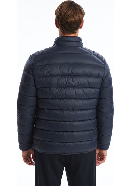 Yeni Sezon Standart Kalıp Dik Yaka Erkek Şişme Mont indirimleri