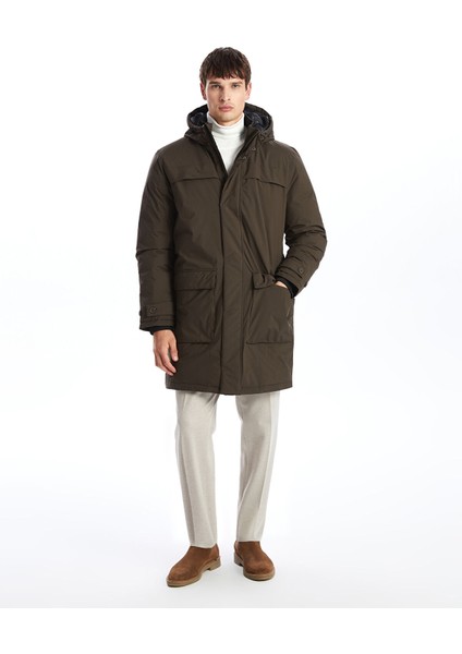 Yeni Sezon Standart Kalıp Kapüşonlu Erkek Parka fiyatları