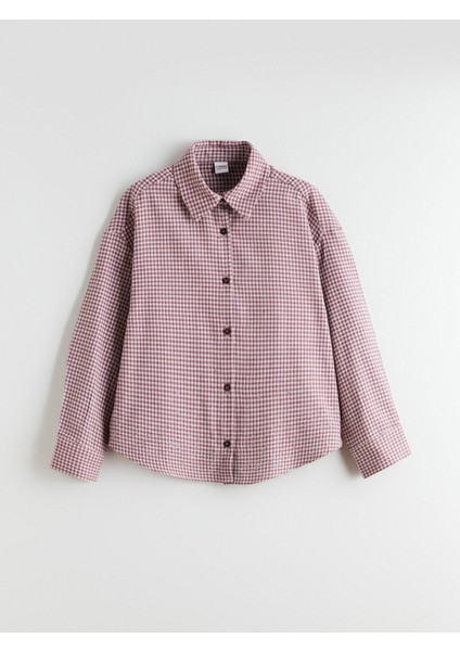 Yeni Sezon Ekose Kız Çocuk Gömlek