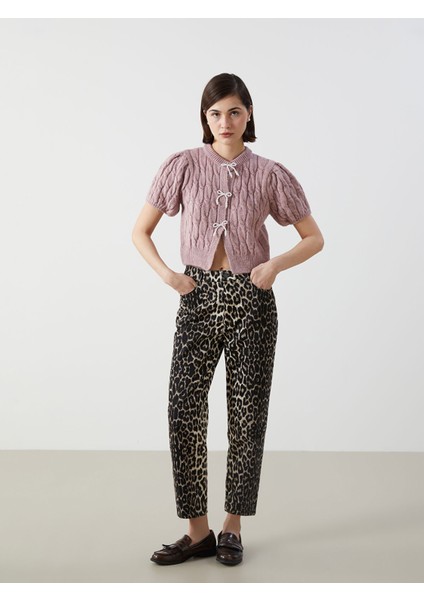 Yeni Sezon Kurdele Detaylı Balon Kollu Prenses Kazak fiyatları