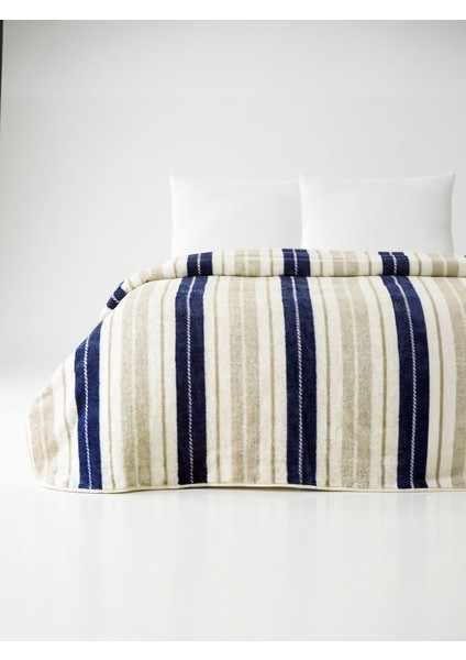 Marine Line Tek Kişilik Battaniye – Yumuşak Dokulu, Sıcak Tutucu, Deniz Temalı Şık Tasarım