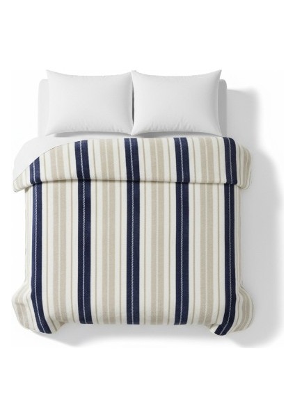 Marine Line Tek Kişilik Battaniye – Yumuşak Dokulu, Sıcak Tutucu, Deniz Temalı Şık Tasarım fiyatları